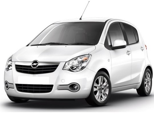 rent a car opel-agila